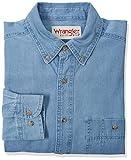 Wrangler Men's Denim Shirt, X-Large/Tall
