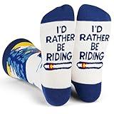 I'd Rather Be Riding (Snowboarding) Socks