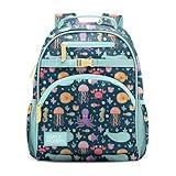 Simple Modern Medium Toddler Backpack for School Girls and Boys | Kindergarten Elementary Kids Backpack | Fletcher Collection | Kids - 15" tall | Under the Sea