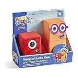 hand2mind Numberblocks One & Two Playful Pals, Plush Figure Toys, Numbers for Toddlers, Preschool Math Learning Toys, Stuffed Animal Plushies, Counting Blocks, Soft Stuffies, Kids Birthday Gifts﻿﻿﻿﻿