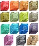 Harney & Sons Assorted Tea Bag Sampler Bundle 42 Count With Honey Crystal Packs Great for Birthday, Hostess and Co-worker Gifts, Tea Set Gifts, Tea Variety Pack