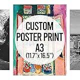 Custom Print Your Own Artwork: Customize Your Wall Decor With Personalized Photo Prints & Posters on Amazon. Create Your Own Artwork With Multiple Size Options (A3)