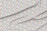 Spoonflower Fabric - Dragons Mythical Creatures Fantasy Cat Watercolor Paint Whimsical Printed on Petal Signature Cotton Fabric by The Yard - Sewing Quilting Apparel Crafts Decor