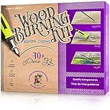 Beginners Wood Burning Kit for Kids and Teenage Boys & Girls Cool Gifts for Boy or Girl Craft Projects Birthday Gift Idea for Older Children Teen Woodburning DIY Hobby Kits Art Activities