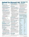 Microsoft Outlook 365 Mail, Calendar, People, Tasks, Notes Quick Reference - Windows Version (Cheat Sheet of Instructions, Tips & Shortcuts - Laminated Guide)