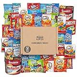 SCHOOLHOUSE SNACKS - Snacks for Kids (50 Count) | Snack Box for Kids with American Cracker and Cookie Assortment | Perfect Kids School Snacks, Variety Snack Box, Camp Care Package, Travel Food, Snack Gift Box