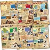 Ancient Civilizations Poster Ancient History Posters Social Studies Classroom Decoration Education Posters Learning Materials for Middle School High School Classroom Decorations