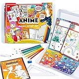 Made By Me Manga Artist Set - How to Draw Anime & Create 2 Comic Books - Great Gifts for Anime Enthusiasts - Awesome Art Kit for Kids