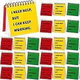 Jutom 24 Pcs I Need Help Mini Flip Chart for Teacher Need Classroom Management Tools Teacher Incentives Self Assessment Cards for Kids Toddlers Students Behavior School Supplies