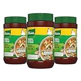 Knorr Granulated Bouillon 3 Count Chicken For sauces, gravies, and soups Fat and Cholesterol Free 32 oz