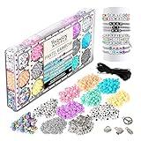 Fashion Angels Tell Your Story Alphabet Bead Bracelet Making Activity Kit with Over 1,500 Beads and Super Cute Bead Organizer Case That Makes Over 30 Bracelets, Ages 8 and Up