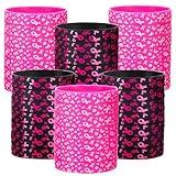 Patelai 48 Pcs Breast Cancer Awareness Bracelets Pink Ribbon Breast Cancer Awareness Silicone Wristbands Black Gifts Party Favors for Women Accessories(Pink Black)