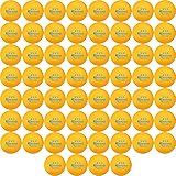 KEVENZ 60-Pack 3-Star 40+ Orange Table Tennis Balls,Advanced Ping Pong Ball