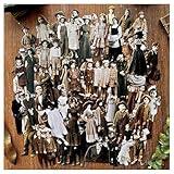 Vilikya 83Pcs Dark Academia Paper Dolls for Junk Journal Supplies, Vintage Cardstock People Cutouts for Scrapbook Kits, Collage Ephemera for Junk Journals, Thick Decorative Papers for Room Decor Wall