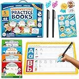 Magic Grooved Writing Practice for Kids - Grooved Handwriting Practice for Kids 5-7 8-10- Magic Copybooks for Kids Letter Tracing Books for Ages 3-5 - Preschool Learning Activities - Summer Toys