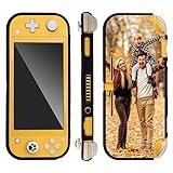 Custom Case Cover Soft Touch Black for Nintendo Switch Lite,DIY Picture Photo Logo Text Name Customized Design,Personalized Slim Thin Silicone Shockproof Shell,NS Joy-Con Handheld Controllers 2019