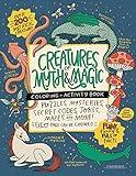CREATURES of MYTH & MAGIC Coloring + Activity Book: Puzzles, Mysteries, Secret Codes, Jokes, Mazes & MORE! (Caravan Coloring + Activity Books)