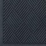 M+A Matting Waterhog Diamond Fashion Commercial Grade Entrance Mat, Charcoal, 2' x 3'
