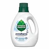 Seventh Generation Liquid Laundry Detergent, Free & Clear, 60 Loads, USDA Certified 97% Biobased, 90 Fl Oz