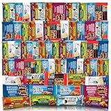 Veratify - Healthy Mixed Snack Box & Snacks Gift Variety Basket - Perfect for Men, Women, Adults, Office, School, College, Work - Variety Assortment Gift Basket - (Gift Care Package 66 Count)
