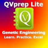 FREE QVprep Lite Genetic Engineering : Learn Test Review Genetics concepts for College majors, Undergraduates, Junior Physicians, Engineering, Medical, Pre-Medical and nursing students and for exam preparation