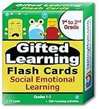 TestingMom.com Gifted Learning Flash Cards - Social Emotional Learning (SEL) for 1st to 2nd Graders – Teach Your Child to Handle Their Feelings, Manage Conflict, and Make Friends