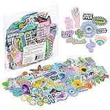 Fashion Angels Vinyl Sticker Pack, Includes 200 Large Y2K Water Resistant Stickers, Ideal for Accessorizing Kids' Planners, Notebooks, Journals & More