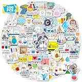 HomSeon 200 PCS Chemistry Stickers, Vinyl Chemistry Stickers for Kids Teens Students Teachers, Chemical Decals for Water Bottle Laptop Laboratory