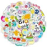YTSQLER 200 PCS Biology Stickers, Biology Vinyl Stickers for Kids Teens Teachers Students Adults, Biological Microbiology Decals for Laboratory Water Bottle Laptop