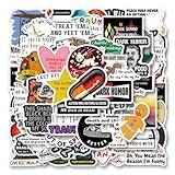 62Pcs Dark Humor Stickers Pack, Aesthetic Vinyl Waterproof Sticker Decals for Water Bottle,Laptop,Phone,Skateboard,Scrapbooking,Bumper for Kids Teens Adults for Party Supply Decor Favor…