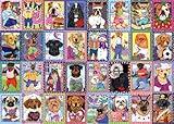 Wonder Forge Dandy Dogs 1000 Piece Jigsaw Puzzle for Adults | Unique, Perfectly-Fitting Pieces | Fun, Vibrant Imagery | Amazon Exclusive