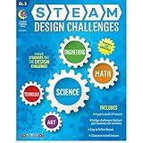 Creative Teaching Press STEAM Design Challenges Resource Book, 3rd Grade (Science, Technology, Engineering, Art, Math) (8210)