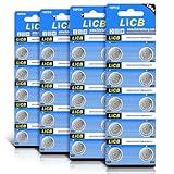 LiCB 40 Pack LR44 AG13 357 303 SR44 Batteries 1.5V Button Coin Cell Battery