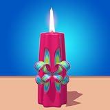 Candle Carving Craft Turning Wax Shape 3D - Crafting Colorful Candles Shapes ASMR Puzzle Game