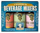 Portland Syrups - Sampler Pack - CHOOSE YOUR OWN FLAVORS - Premium Beverage Concentrates for Cocktails, Mocktails, Soda, Tea, Coffee, Baking and More - Organic Ingredients and 40% Less Sugar - Gift Set - Box of Three (3.4oz Bottles) - Drink Syrups/Mixers