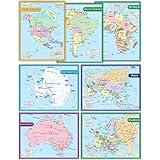 Teacher Created Resources Continents Set (9899)