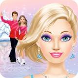 Figure Skater Salon: Spa, Makeup and Dress Up Ice Skating Girls Makeover - Kids Games