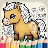 African Animals Coloring Pages: Coloring Book Game For Kids & Children ages 2, 3, 4, 5 Years Old