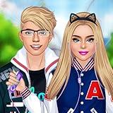 High School Couple Dress Up : Girl & Boy Makeover Game