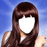 Woman Hair Style Photo Montage