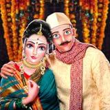 Marathi Wedding Dress up Style Fashion Wedding Espousal Dress-up for the bride and groom