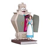 Hallmark Keepsake Christmas Ornament 2025, Disney Beauty and The Beast Belle with The Wardrobe, Gifts for Disney Fans