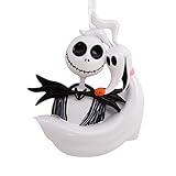 Hallmark Disney Tim Burton's The Nightmare Before Christmas Jack Skellington and Zero Christmas Ornament
