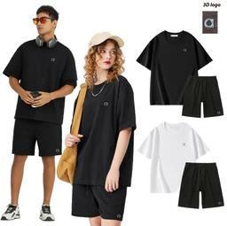 Designer Tracksuits Mens Womens Sweatpants Sweatshirt 2 Piece Set Pure Cotton T-shirt Shorts Set Fashion Sports Leisure Yoga Running Short Sleeve Shorts Sports Set