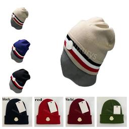 Winter hats for men designer beanie knitted skull cap designer outdoor thermal stripe bonnet ski womens luxury beanies hat black grey beige classic fashion