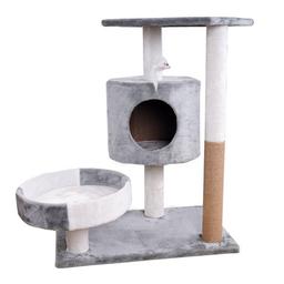 Wholesale Cat Tree & Scratching Post - Manufacturer Direct Multi-Level Cat Climbing Frame with Sisal Posts & Plush Perches
